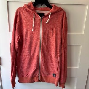Hurley Full Zip Hooded Sweatshirt - Size Medium